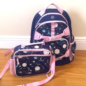 Set pottery barn kids backpack and lunchbox